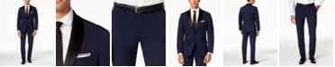 Perry Ellis Portfolio Slim-Fit Solid Navy Tuxedo